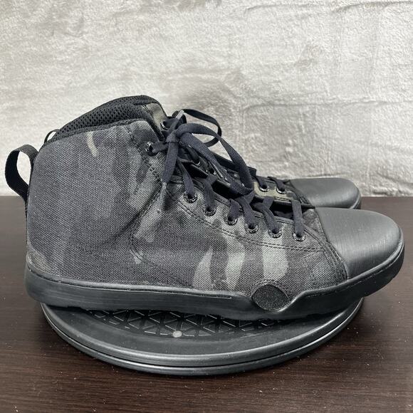 ALTAMA Maritime Assault Mid Men's Size 11.5 Black Camo Lace Up Athletic Sneakers - Picture 1 of 10